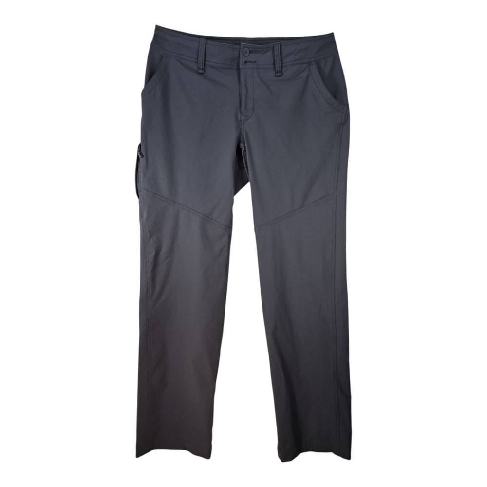 Marmot Dark Gray Nylon Ripstop Lightly Lined Hiking Outdoors Pants Size 10